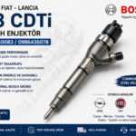 4'lü Set Opel Fiat Lancia Injektör 1.3 CDTi Bosch 0445110083 0986435078