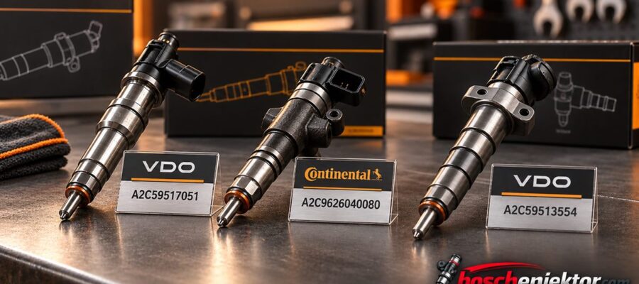 VDO ve Continental enjektör fiyat karşılaştırması